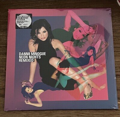 Dannii Minogue Neon Nights Remixed Transparent Blue, RSD 2025, New Sealed Vinyl