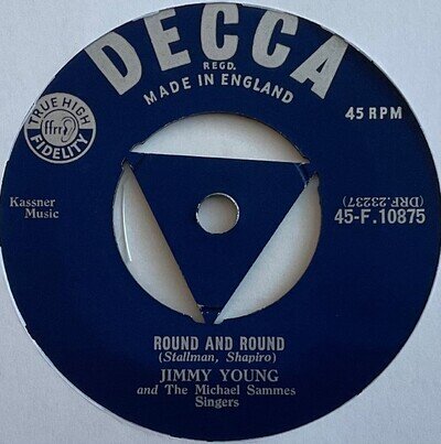 Jimmy Young - Round & Round - 7” Vinyl Single