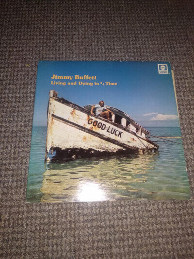 JIMMY BUFFETT- LIVING AND DYING IN 3/4 TIME VINYL ALBUM
