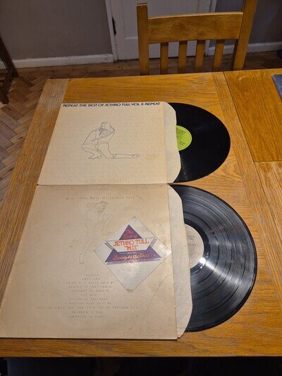 Jethro Tull 12” Set 2 Vinyl LP The Best Of Vol. 1 & 2 Chrysalis MU Repeat 22 Hit