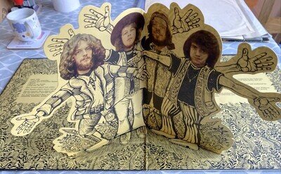JETHRO TULL - STAND UP - Later PRESS VINYL LP - A-2U / B-3U Pop Up Sleeve