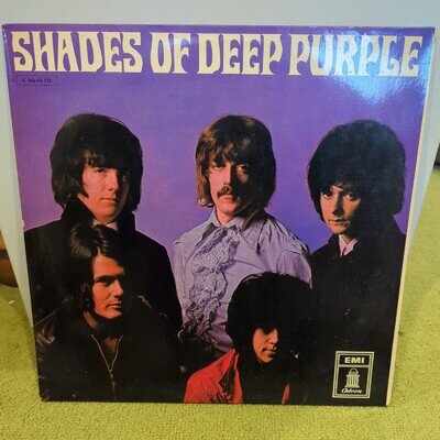 Deep Purple Shades Of Deep Purple 1969 German Odeon Vinyl