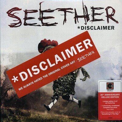Seether Disclaimer"Craft Recordings Recorded: 2002 20th Anniversary Edition 3 lp