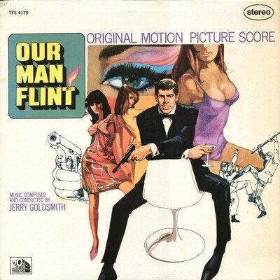Jerry Goldsmith – Our Man Flint O.S.T. UNPLAYED MINT/M-