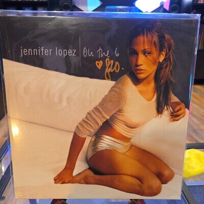 Jennifer Lopez J.Lo On The 6 Double LP Vinyl Record Limited Autograph SIGNED