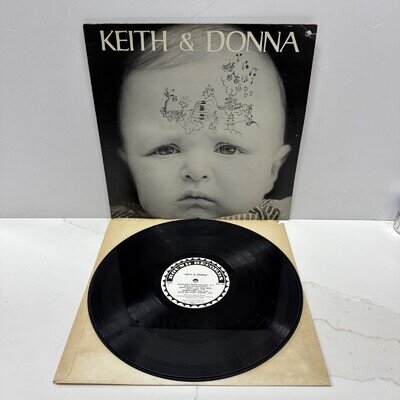 Keith & Donna w/ Jerry Garcia - Self Titled - RX-104 - EX/VG