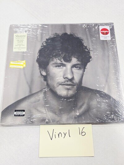 Shawn Mendes Shawn Black White Target Exclusive Vinyl LP Album Pop Rock New