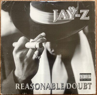 Jay Z Reasonable Doubt original USA 1996 double vinyl LP play graded