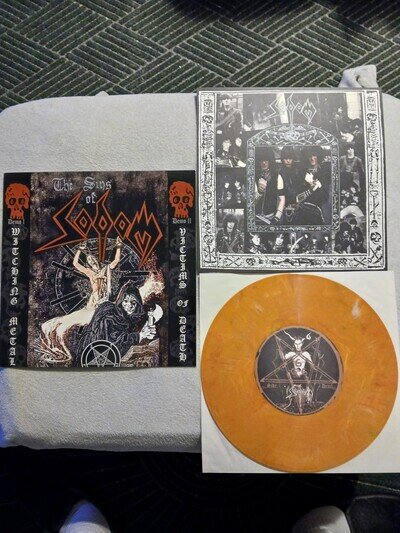 Sodom "The Sins Of Sodom" Orange Vinyl 2005 Ltd to 500 copies #32/500 READ!!!