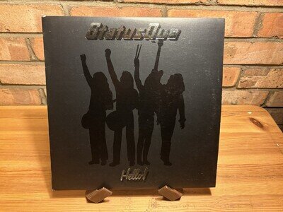 Status Quo Hello Vinyl Record 12" LP 6360098 1973 With Poster EX EX