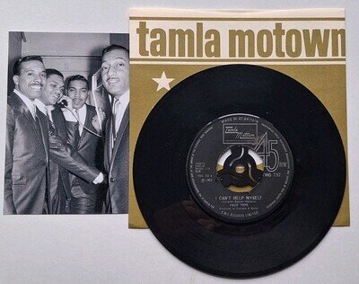 The Four Tops TMG 732 I Can't Help Myself 7" Single