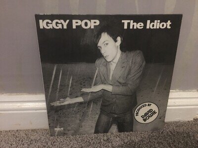 Iggy Pop - The Idiot - Rare Vinyl 12"LP German Press RCA NL82275