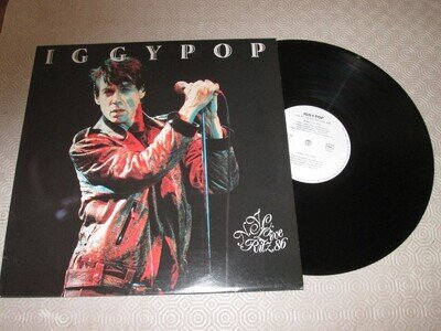 IGGY POP - LIVE RITZ N.Y.C. 86 - DOUBLE LP - ORIGINAL REVENGE RECORDS VINYLS EX