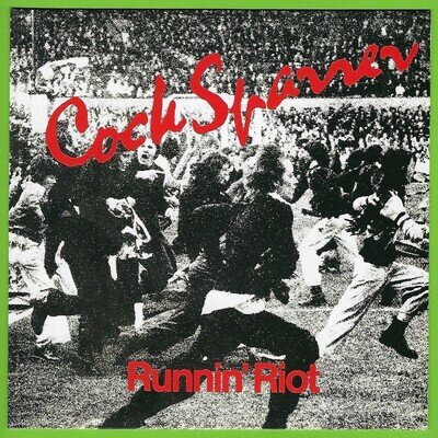COCK SPARRER - RUNNIN' RIOT - (brand new sealed Demo sample reissue 7" single)