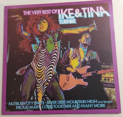 1976 UK LP the VERY BEST OF IKE & TINA TURNER EX+