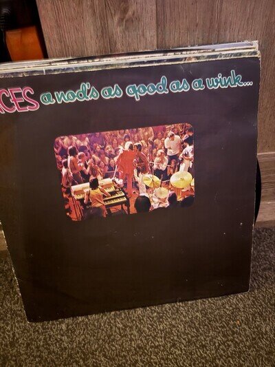 Faces a Nods as Good as a Wink UK First Press Vinyl LP K56006 A1/B1 EX/EX