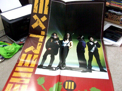 12" MAXI SINGLE EXTREME REST IN PEACE POSTER SLEEVE ETCHED VINYL AMY0055