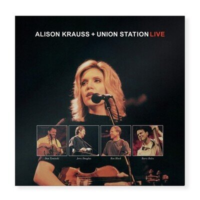 Alison Krauss & Union Station : Live VINYL 12" Album Box Set 3 discs (2025)