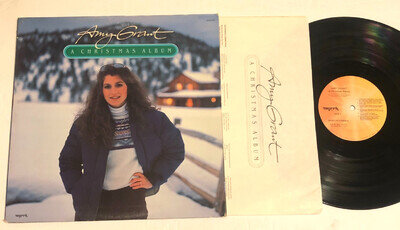 Amy Grant A Christmas Album Lp gatefold Christian pop Vg+