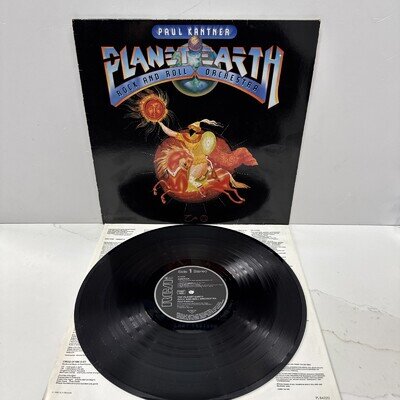 Planet Earth Rock And Roll Orchestra & Paul Kantner - AFL1-4320 -EX/VG -LP Vinyl
