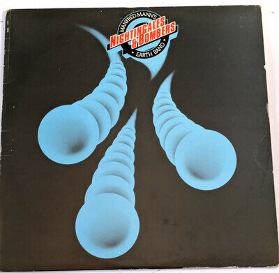 Manfred Mann's Earth Band - Nightingales & Bombers UK LP 1975 Bronze Vg+/Vg+