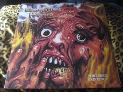 DEMOLITION HAMMER tortured exist WHITE VINYL LP 2015 sodom kreator slayer exodus