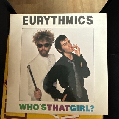 EURYTHMICS WHO'S THAT GIRL 12'' VINYL 45rpm RCA 1983 Near Mint