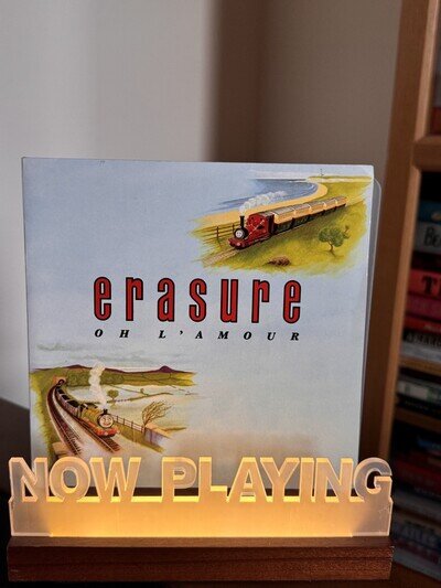 Erasure - 'Oh L'Amour' 7inch Vinyl -Thomas The Tank Engine Sleeve