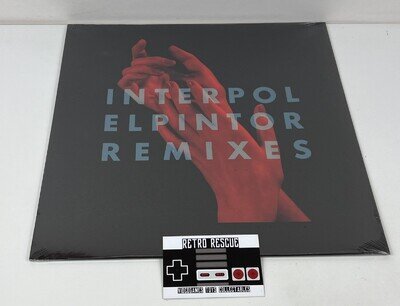 Interpol El Pintor Remixes Vinyl 12" Clear Record NEW Sealed Record Store RSD