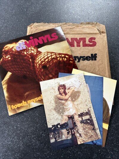 Rare Limited Edition Di- Vinyls I Touch Myself X Rated Photo Pack