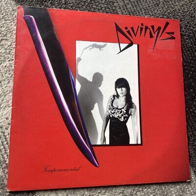Divinyls .. Temperamental LP UK 1888 OG WITH INNER