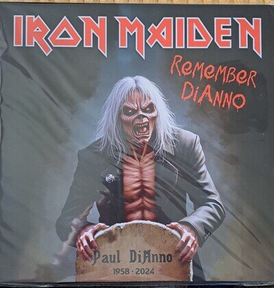 Iron Maiden Remember Dianmo Dbl Lp On Red Vinyl