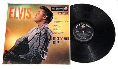 Elvis Presley Rock 'N' Roll No 2 album SF 7528 STEREO RED SPOT NO2
