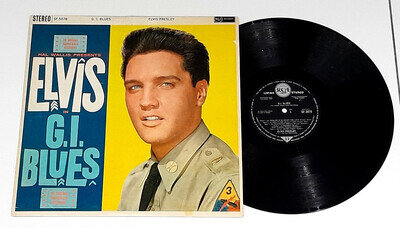 Elvis Presley's G I Blues Soundtrack album STEREO SF 5078 RCA SILVER SPOT NO3