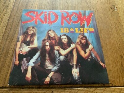 Skid Row 18 & Life 7" vinyl