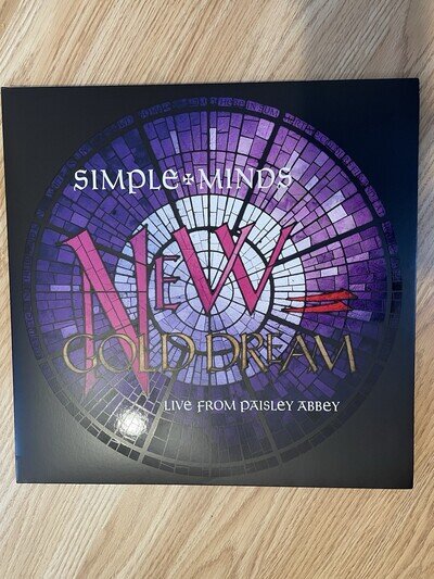Simple Minds New Gold Dream (Live From Paisley Abbey) Vinyl LP