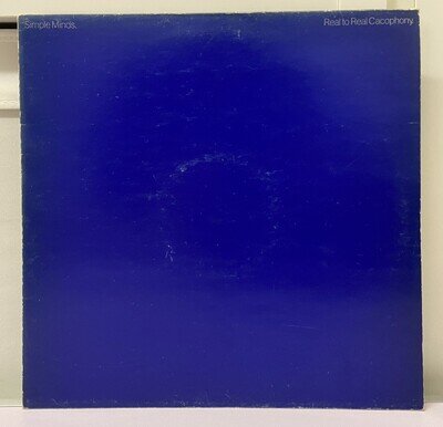 Simple Minds - ‘Real To Real Cacophony’ - Vinyl LP - First Pressing - 1979.