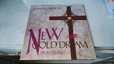 Simple Minds - New Gold Dream lp Vinyl - 1st UK Press