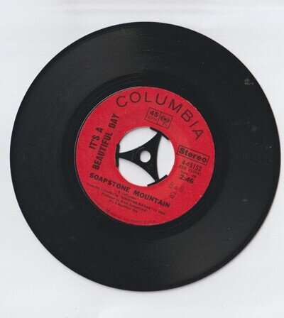 It's a Beautiful Day - Soapstone Mountain - single 7 inch vinyl