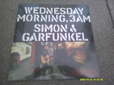 SIMON & GARFUNKEL Wednesday Morning 3AM 2018 180 gram VINYL Columbia new/sealed