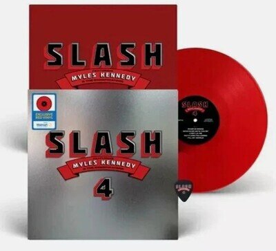 Slash Ft Myles Kennedy & The Conspirators 4 LP Album vinyl record limited Red
