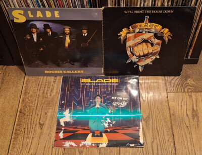 Job Lot - Slade – 3 x LP, Albums - We'll Bring The House Down, Rogues Gallery
