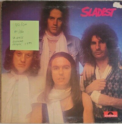 Slade Sladest Vinyl Record VG/G+ 2442119 1973