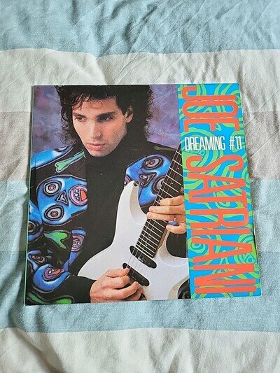Joe Satriani - Dreaming #11 EP 12" Vinyl 1989 Rock Metal UK Press