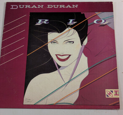 Duran Duran Rio UK LP 1982 Vg+/Vg+ Complete with Insert EMI 3411