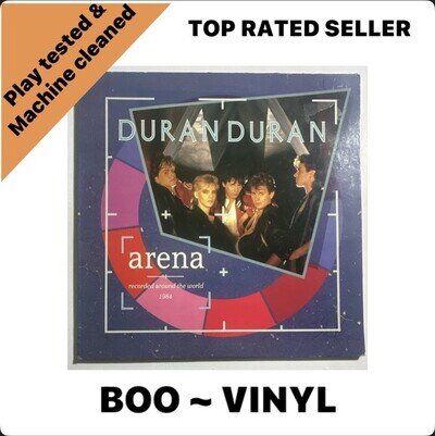 Duran Duran - Arena 12” Vinyl Lp Record Incl Booklet VG+ / VG+