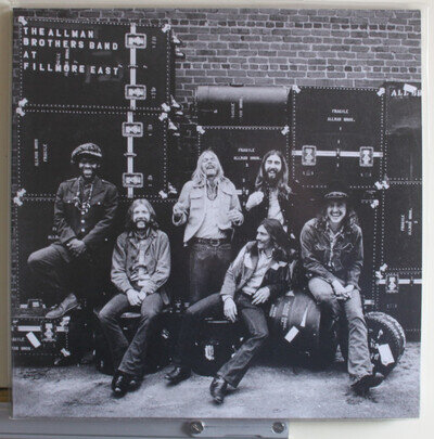 ALLMAN BROTHERS BAND "AT FILLMORE EAST" 2LP, 2016, NEVER PLAYED, MINT