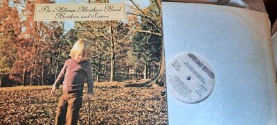 THE ALLMAN BROTHERS BAND - BROTHERS & SISTERS 1973 UK Press VINYL LP EX/VG+