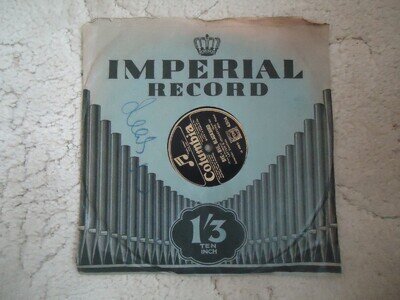 78 Shellac Gramophone Record Layton And Johnstone Bye Bye Blackbird, Because I