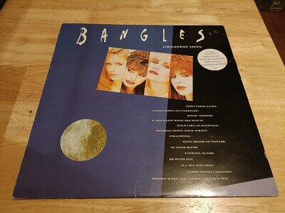 The Bangles Greatest Hits Vinyl LP UK